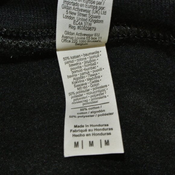 GAMESTOP Video Game Store Employee Uniform Black Sweatshirt Size M Medium - Picture 6 of 7